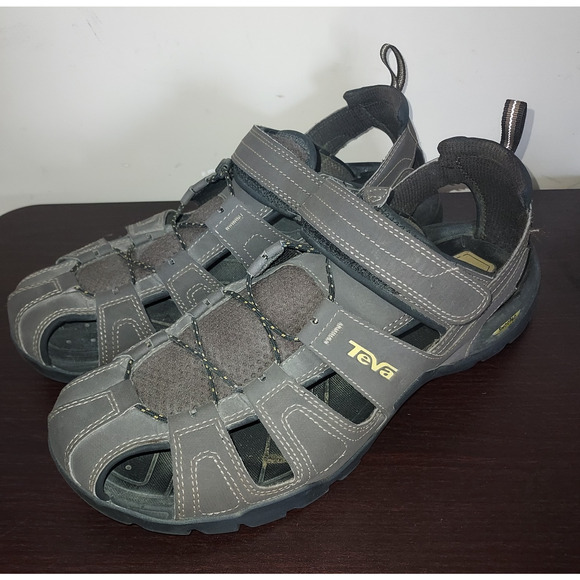 Teva Men's Water Sandals 13M Adjustable Outdoors Forebay Turkish Coffee - Picture 1 of 14